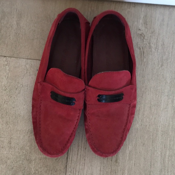 Emporio Armani Other - Men’s Emporio Armani Red Loafers